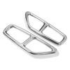 For BMW 5 Series G30 G32 G31 6 Series GT 2018 2019 2020 2022 Stainless Steel Exhause Filter Tail Throat Cover Car Accessories