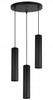 MODERN CEILING HANGING LAMP BLACK LED LAMP