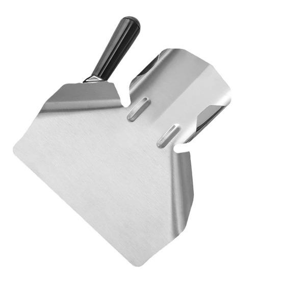 French Fries Shovel Stainless Steel Shovel Ergonomic Popcorn Packaging Handle Special Hamburger
