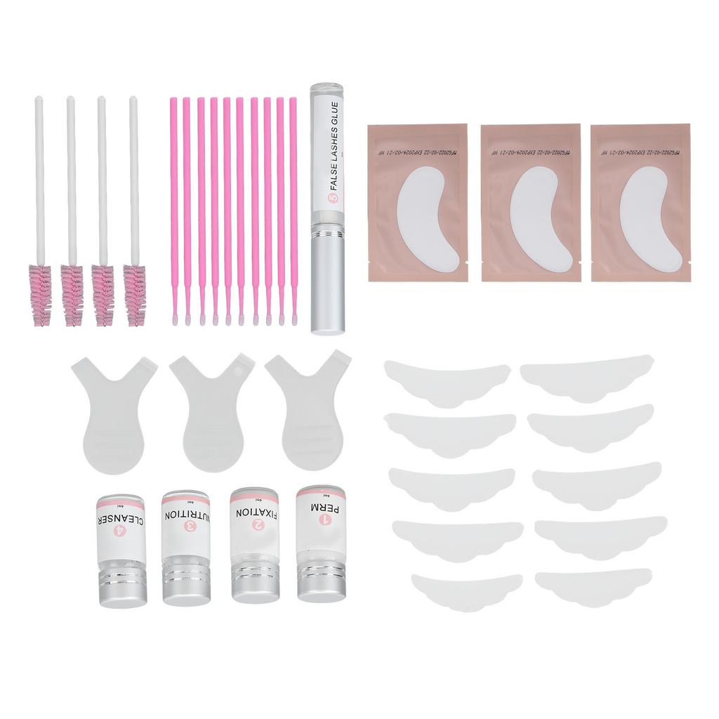 Набор для ламинирования бровей Полуперманентный Безопасный Умеренный 6-8 недель Длительная носка Набор для ламинирования ресниц для бровей и ресниц