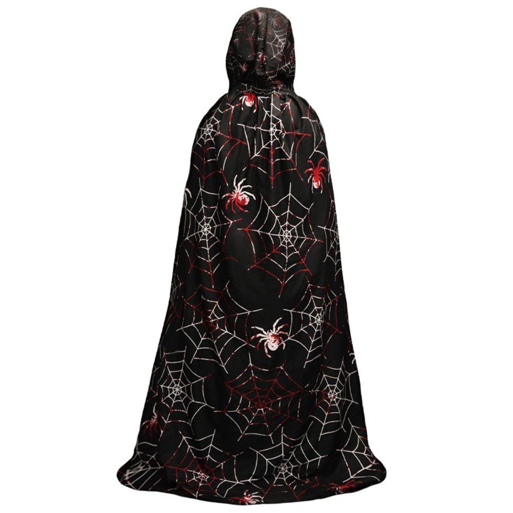 Тыква Хэллоуин Плащ Смерти Замок Паутина Накидка День Всех Святых