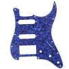 Musiclily SSH 11 Hole Strat Pick Guard для Fender Standard Stratocaster Electric Blue Pearl 4P American/Mexican Guitar,
