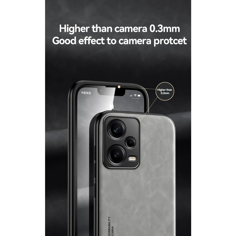 Противоударный чехол для Xiaomi Redmi Note 13 12 Pro 5G 12S 11 11S 10 10S Защитный чехол Встроенный магнитный автомобильный держатель Текстурированный бизнес Полная защита