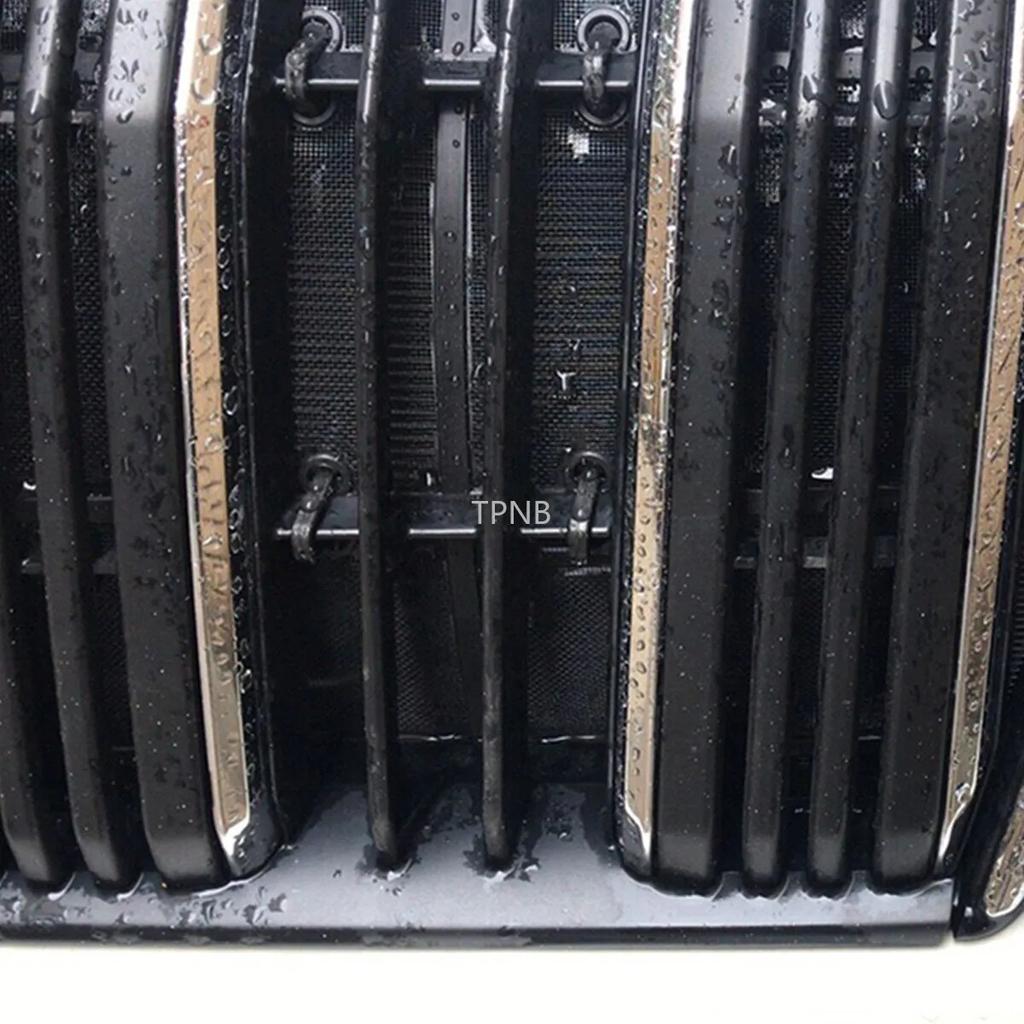 Хромированный стиль для Toyota Land Cruiser Prado 150 — сетка от насекомых, вставка в переднюю решетку, сетчатые аксессуары