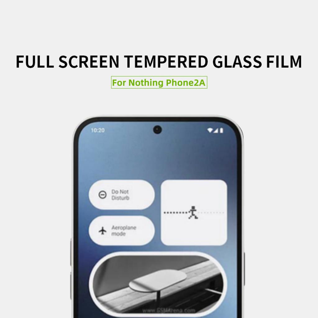 MOFI JK Series-1 для Nothing Phone (2а) Плюс/Телефон (2а) Защитное стекло Полный клей Высокоалюминиево-кремниевое стекло Пленка против царапин