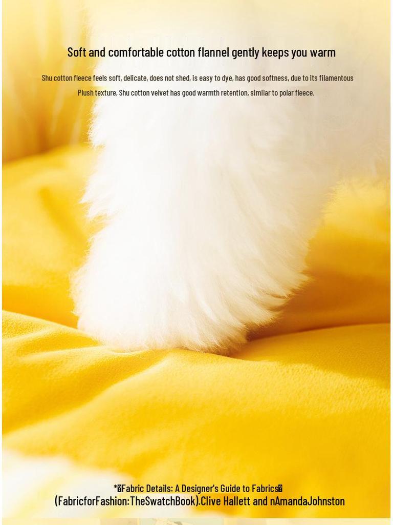 Зимняя теплая лежанка для собаки и коврик для сна для кошки - Утолщенное открытое гнездо для питомца