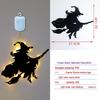Halloween Pumpkin Ghost Hanging Lights for Indoor Wall & Window Decoration