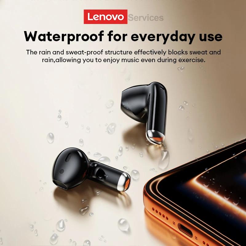 Оригинальные Bluetooth 6.0 наушники Lenovo LE259 Беспроводные наушники HIFI Игровые с шумоподавлением Наушники для тренировок Воспроизведение музыки Стерео Спортивные наушники