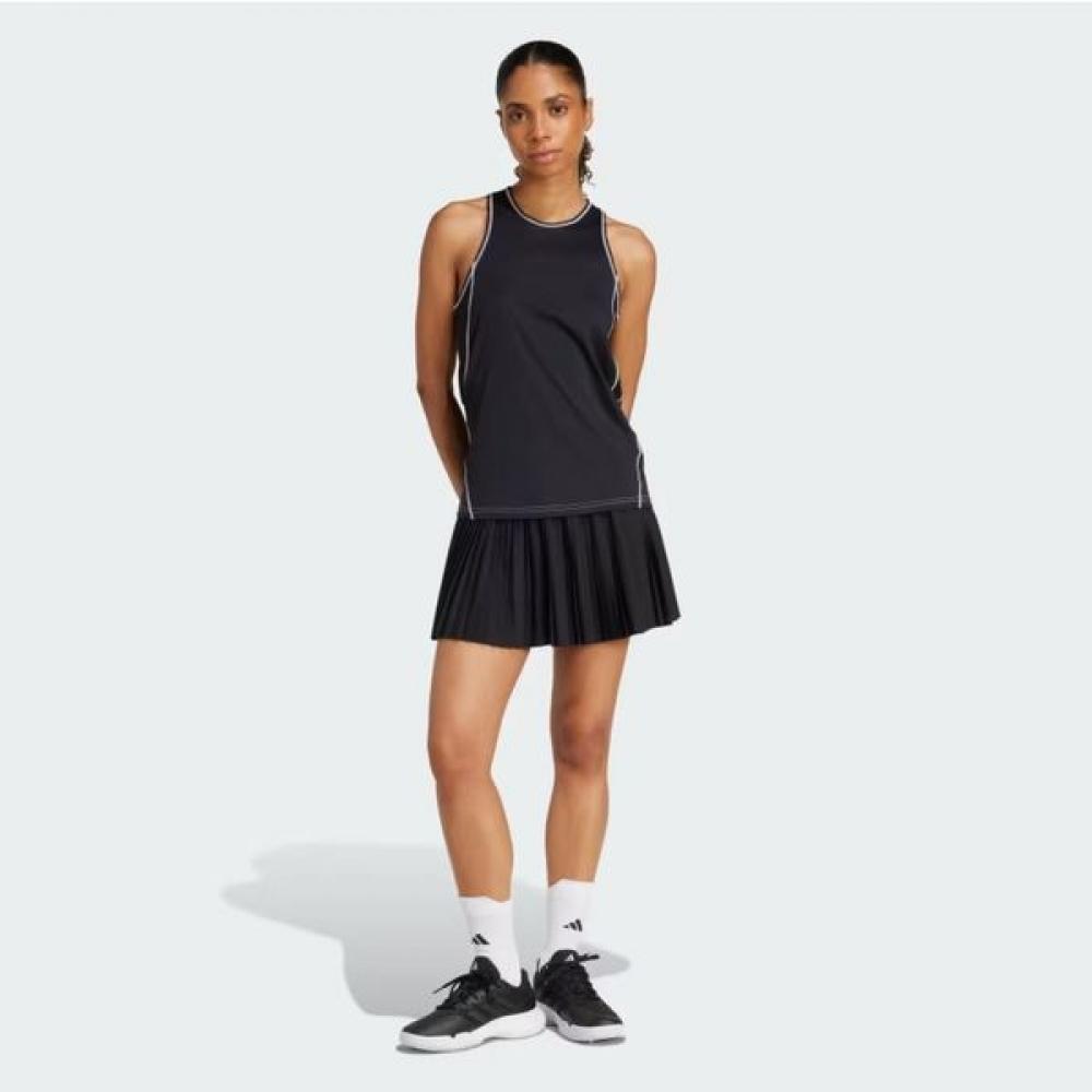 Adidas Women S Club Pleated Skirt tenniS Skirt Black