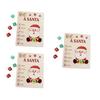 Christmas Roll-a-Santa Puzzle Game Xmas Family Gathering Game Santa Pieces Puzzle Rolls The Dice Place The Santa Pieces According to The Number
