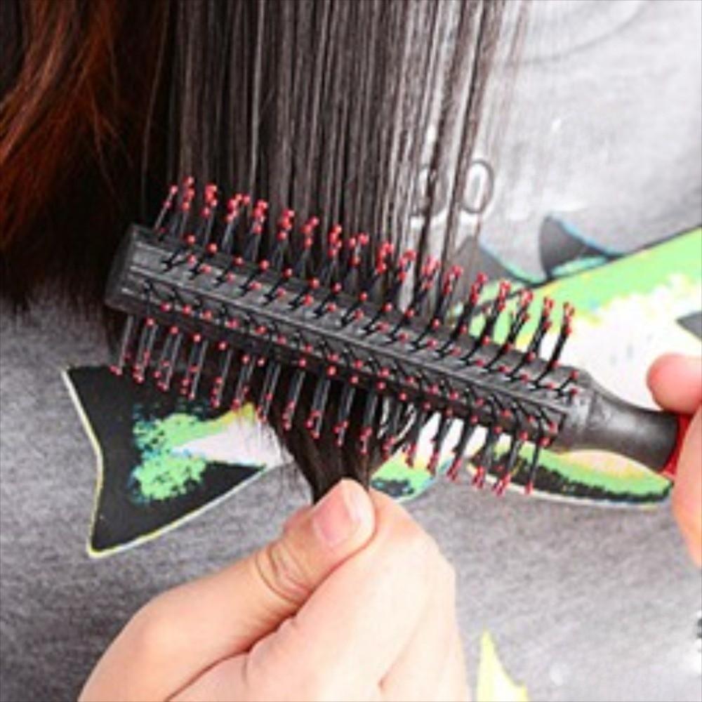 Anti-static Curly Hair Styling Round Comb Professional Hairstyle Massage Hairbrush  Barber