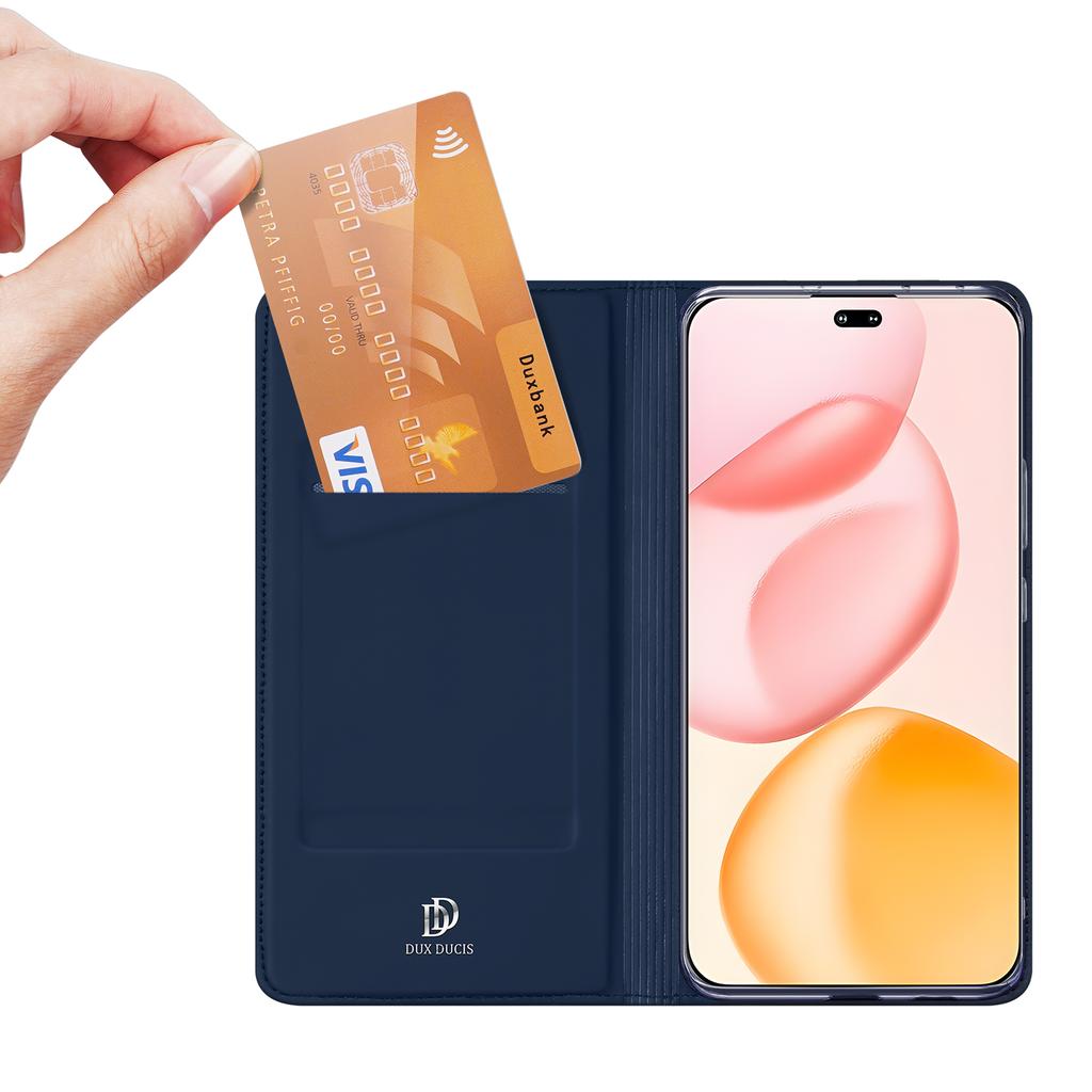 For Honor 400 Pro 5G (Глобальный) Чехол DUX DUCIS серии Skin Pro из кожи с подставкой и держателем для карт