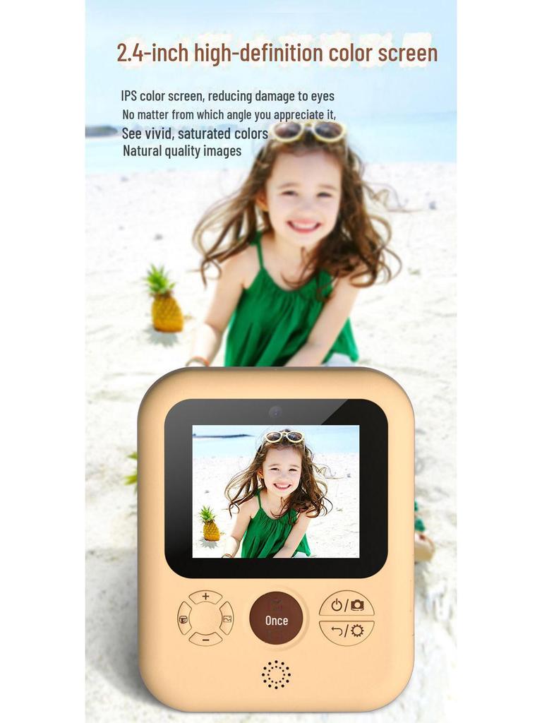 Детская камера A7 с двойной камерой HD и функцией мгновенной печати