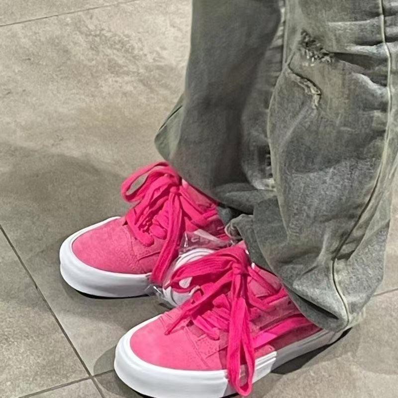 Академия Дарта Вейдера Обувь для виндсерфинга Осень Новая Американская уличная Ретро Пухлые Туфли-буханки Размер обуви для пары