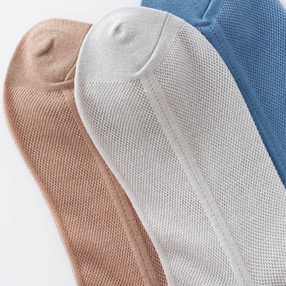 Outdoor Soft Short Tube Sport Socks Sweat-absorbent Socks Men Cotton Socks Breathable Mesh Hosiery