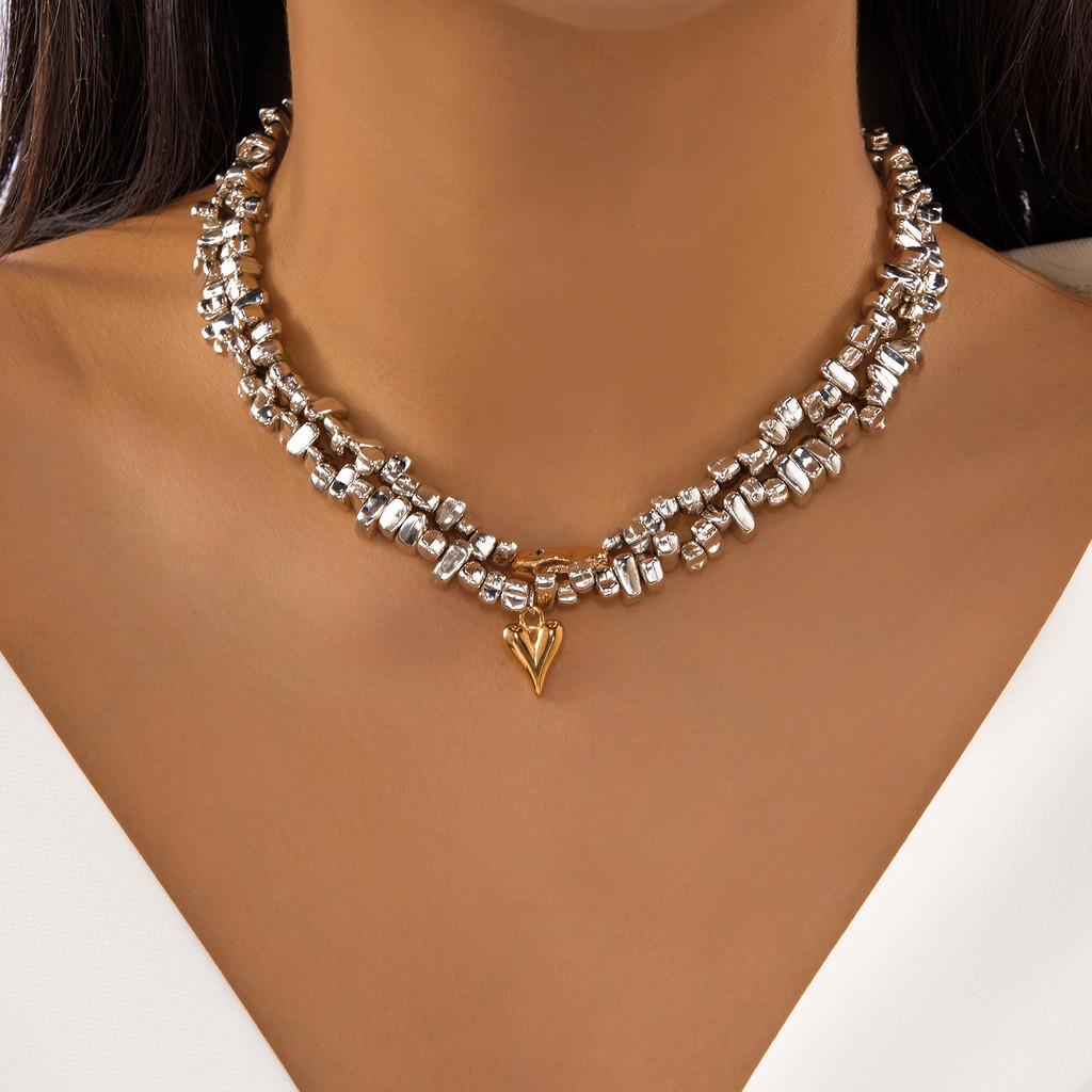 Womens Geometric Trendy Jewelry Set With Alloy Pendant In Cool Aesthetic