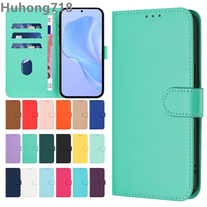 Для Samsung Galaxy A04 Core A04E A04S A05 A14 A24 A34 A54 4G 5G Чехол-книжка с держателем для карт и подставкой из мягкого силикона TPU Полная защита