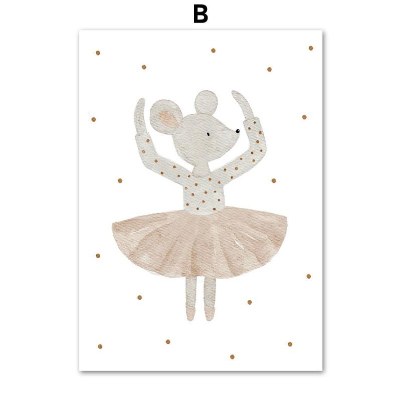 Бохо медведь слон кролик обезьяна воздушный шар настенное искусство холст картины скандинавские постеры и принты настенные картины декор детской комнаты для малышей