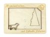 Labrador Retriever - Photo frame, engraved wooden frame, a lovely gadget for the dog lover by Art-Dog