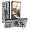 For Motorola Edge 50 5G Case Rotatable Ring Kickstand PC+TPU Shockproof Phone Cover