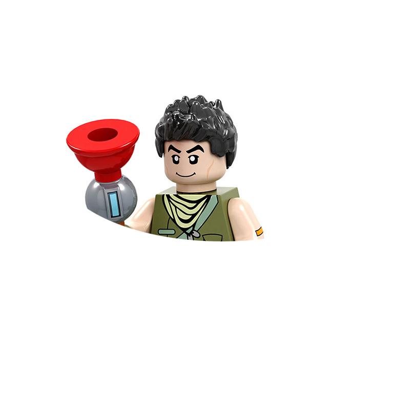 Популярный фильм 'Fortnite', экшн-мини-фигурки, скелетные воины, Зои, строительные блоки, детские игрушки, рождественские и новогодние подарки