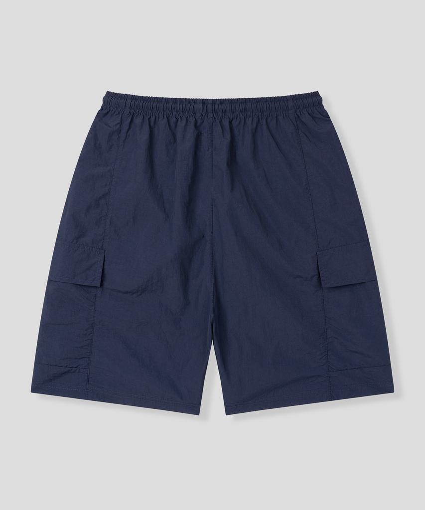 BLACK MOMENT Urban Easy Cargo Shorts Bermuda Pants [Black]