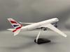 Новый масштаб 47 см Большая модель самолета A350 British Airways Модели самолетов Литые самолеты со светодиодной подсветкой для коллекции или подарка