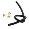 Upgrades Fuel Hose 7mm Includes 10 Hose Clamps Corrosion Resistant Fuel Hose for Automotive Gasoline Diesel Engines