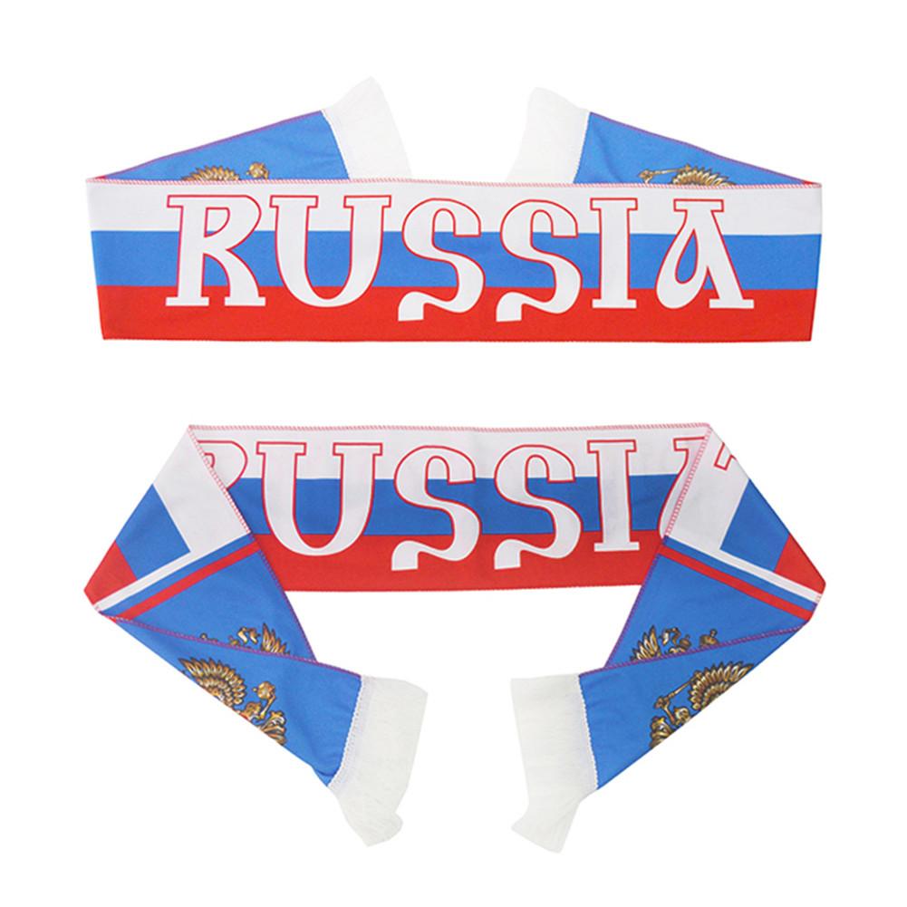 Креативный шарф Чемпионата мира Модный сувенир-подарок для футбольного болельщика
