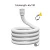 Dehumidifier Adapter Hose with connection clip flexible air conditioners drain hose garden faucets hose replacement