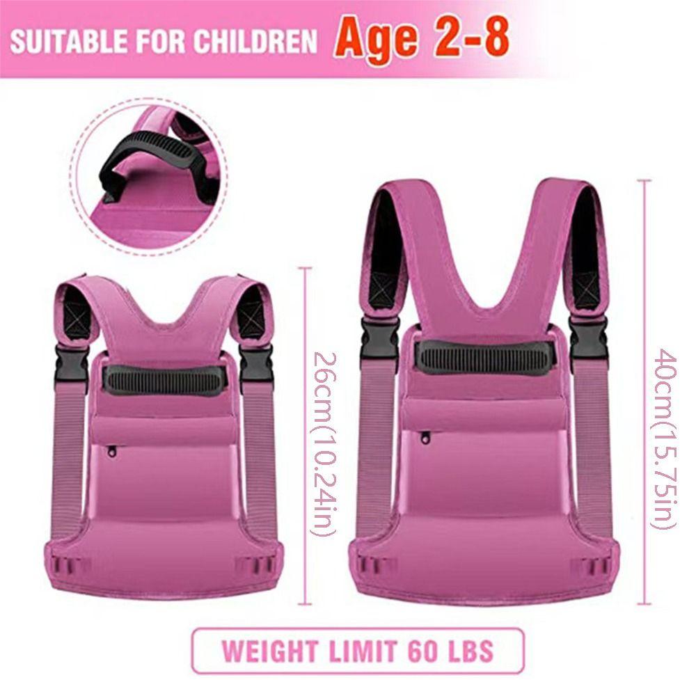 Adjustable Kids Snowboard Harness Lightweight Ski Harness Trainer  Children Snowboarding
