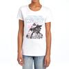 Star Wars Womens/Ladies Darth Vader Retro Poster Fitted T-Shirt