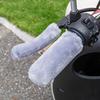 4Pcs Universal Motorcycle Electric Vehicle Handle Cover Handlebar Cover Coldproof Warm Padded Models