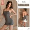 Sex underwear, sexy hip-wrapped clothing, seductive passion suit, ice silk skirt, tights + T-pants