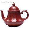 13.2X11.1CM Китайский креативный оригинальный минеральный фиолетовый глиняный горшок старинная лампа кунг-фу чайник чайная церемония чайный сервиз