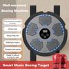 Музыкальный боксерский тренажер Настенный Bluetooth-совместимый электронный смарт-светодиодный боксерский тренировочный мишень для бокса Оборудование для тренировок в домашнем спортзале