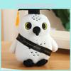 Owl Plush Graduation Toy Doctoral Cap Embroidered Logo Academic Keepsake Gift