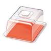 Akebono Sangyo Cake Extra Сделано в коммерческих целях Достаточно большой, чтобы вместить высокую крышку и подставку для подноса, а также симпатичный капюшон, квадратный, оранжевый, большой,