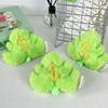 Money Green Leaf Plush Keychains Doll Pendant Cartoon Decorations Gift Kids