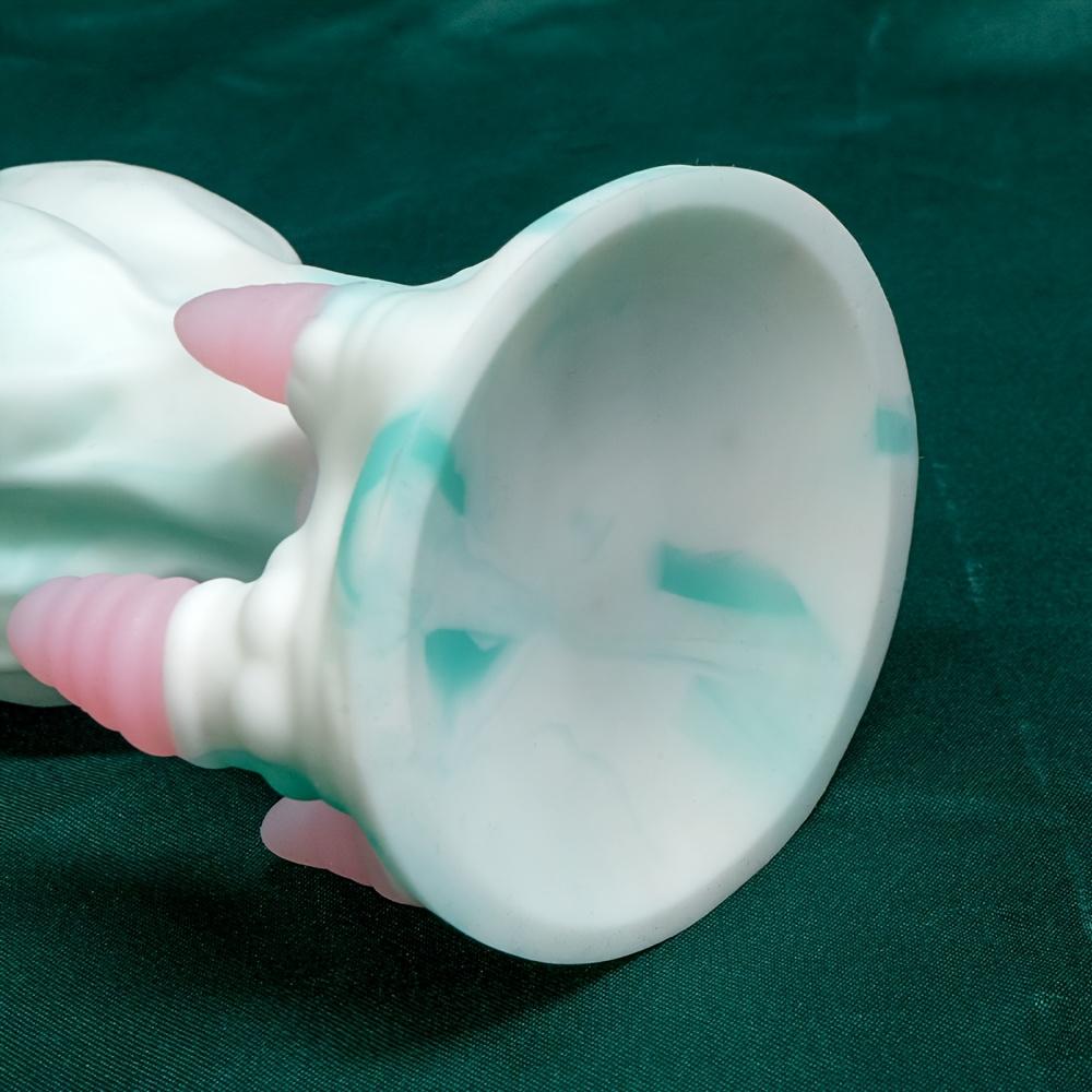 Фэнтези Дракон Лошадь Дилдо 7,67 дюйма – Толстое Текстурированное Анальное и Вагинальное Дилдо с Мощной Присоской, Игрушка для Взрослых для Женщин, Мужчин и Пар