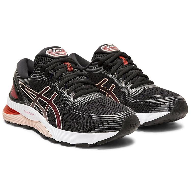 (WMNS) ASICS Gel-Nimbus 21 'Black Laser Pink' Women's 1012A156-002