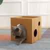 Household For Cats Cat House Cat Toys Cat Scratching Board Mat Pet Supplies Cat Cardboard Box