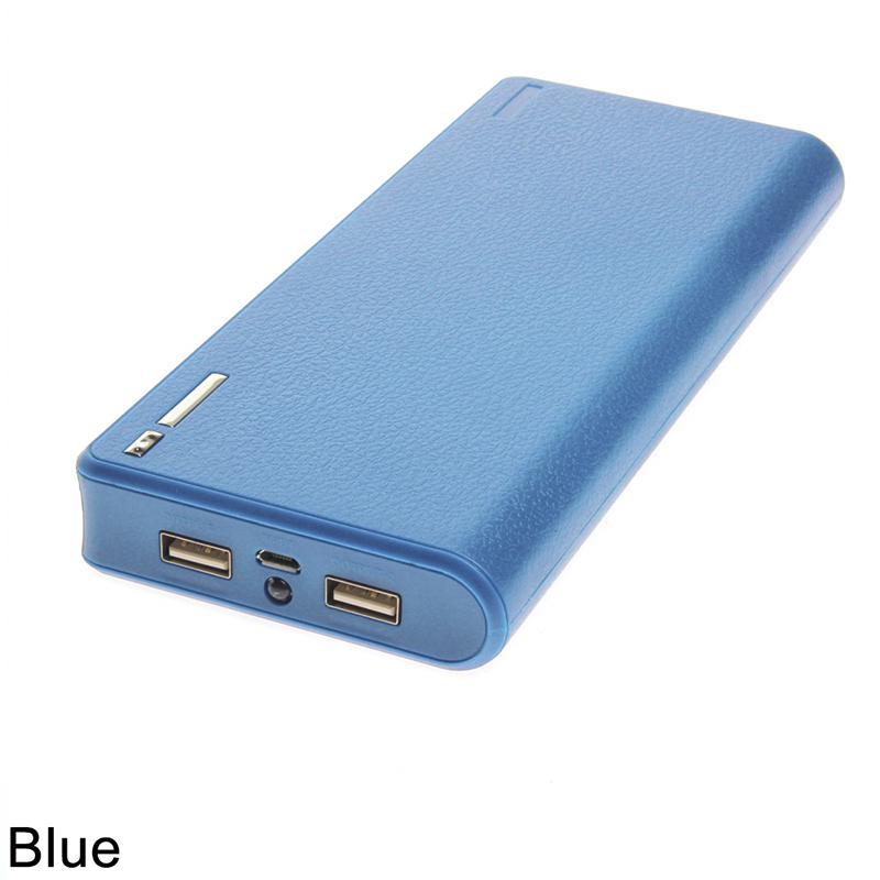 Чехол Power Bank 2A 6X18650 Зарядное устройство Diy Box Kit Аккумуляторная плата без аккумулятора