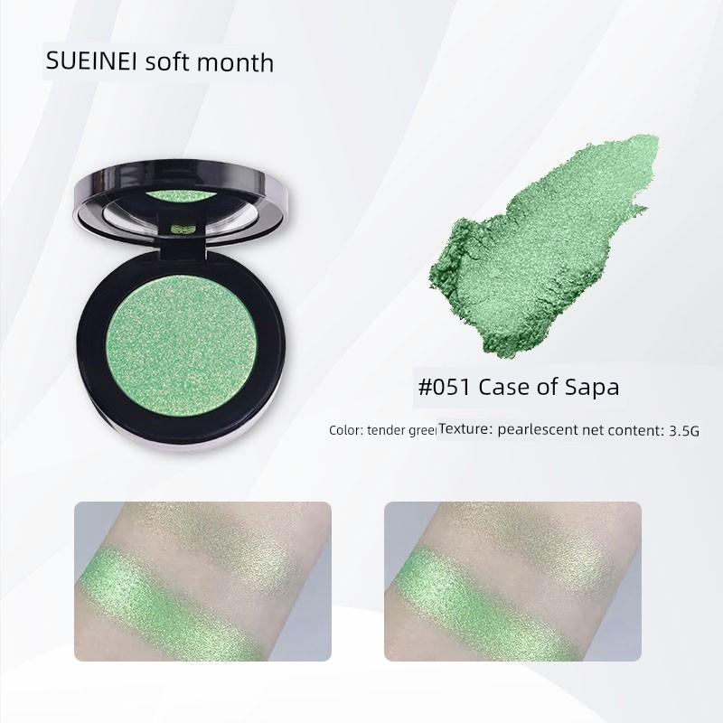 South Korea Monochrome Eyeshadow Dark Brown Cold Gray Lower Eyelid Full Matte Earth Tone Smoky Makeup Multi-Color Coffee Self-Set Plate