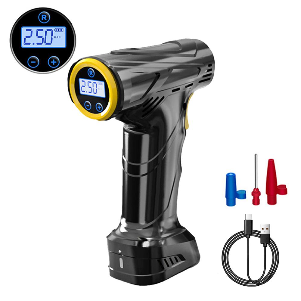 120 Вт автомобильный воздушный насос ручной воздушный компрессор портативный манометр для накачивания шин со светодиодной подсветкой для