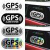 Vinyl GPS Tracking Alarm Sticker Multicolor Alarm System Decal Reflective Warning Sticker