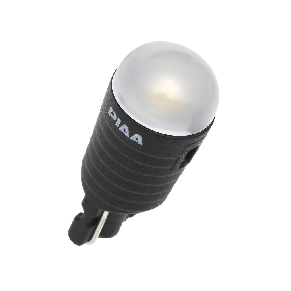 PIAA Car Lamps Bulbs Plate LED Bulb T10 6500K 60lm Series Vehicle Inspection Compliant Omnidirectional Diffusion Lens HS103 (Pia) & -