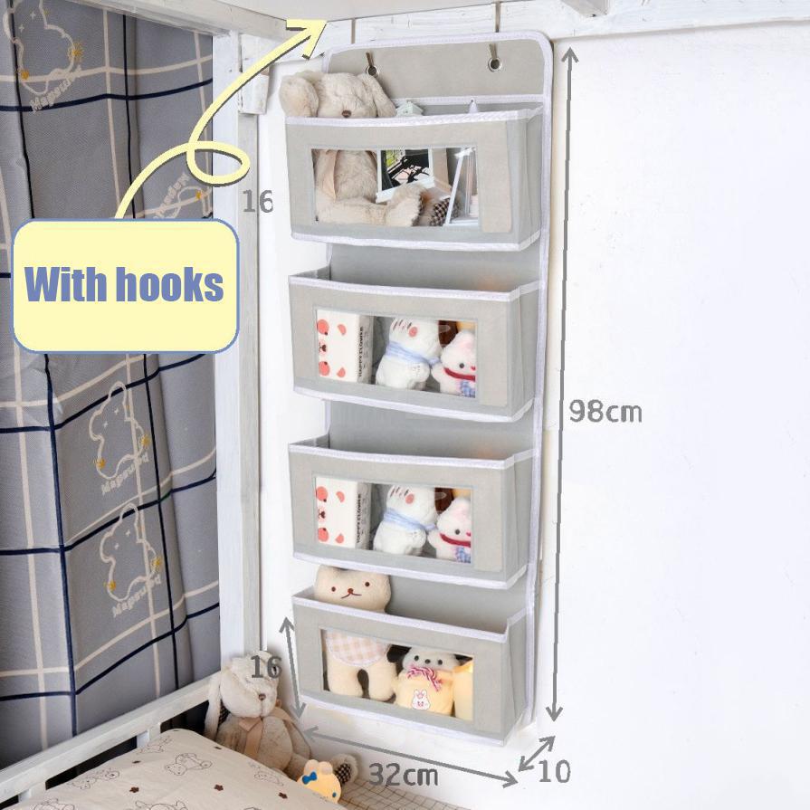 Крючок для кровати в общежитии, подвесная сумка для хранения, без сверления, органайзер под кроватью, прикроватная полка для спальни, для студенческого общежития, домашнего использования