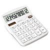 Large Button Desktop Calculator Silent Button LCD Display Multifunction Battery Powered for Office and Financial Use