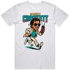 Sonny Crockett Retro Miami Vice Caricature Great Gift Idea T Shirt